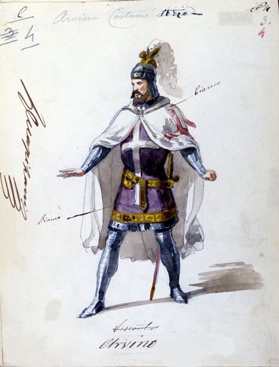 Kostuum voor opera 