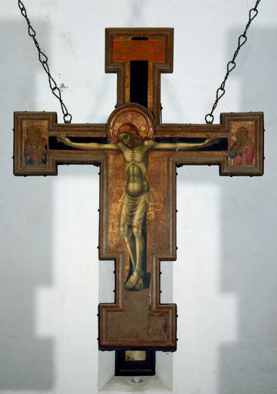 Kruisiging (anoniem, 15e eeuw) door Unknown artist