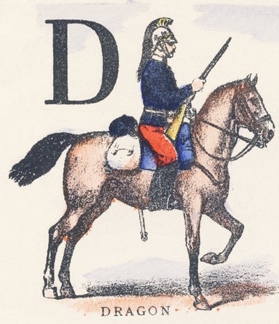 D: draak door Unknown artist
