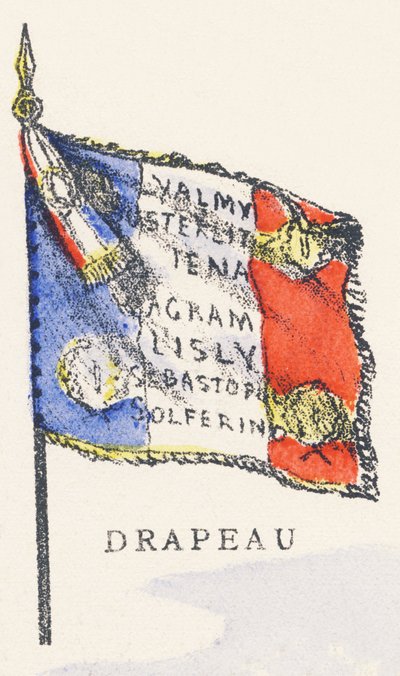 D: vlag door Unknown artist