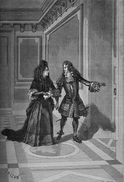 Dood van Marie Thérèse, koningin van Frankrijk, 30 juli 1683: M. de la Rochefoucauld vraagt Madame de Maintenon (Françoise d