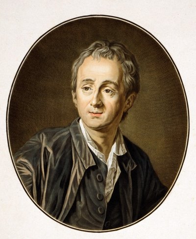 Denis Diderot (1713-1784), door Pierre-Michel Alix (1762 - 1817) door Unknown artist