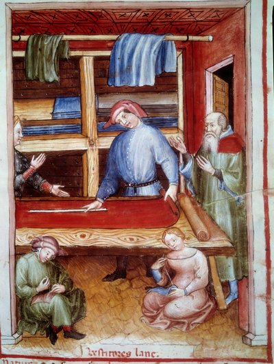 Drapierswinkel. Illustratie uit de handel van geneeskunde en diëtetiek 