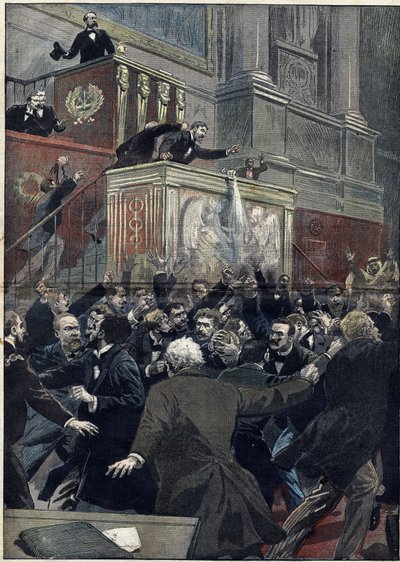 Dreyfus-affaire - Kamer van Afgevaardigden - 22 januari door Unknown artist