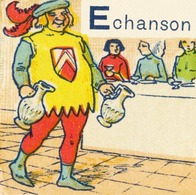 E als Echanson door Unknown artist