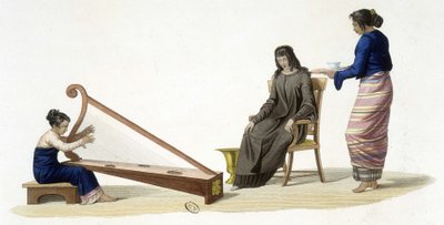 Gravure uit het begin van de 19e eeuw door Unknown artist