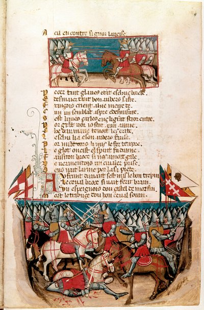 Ingang naar Spanje (Miniatuur) door Unknown artist