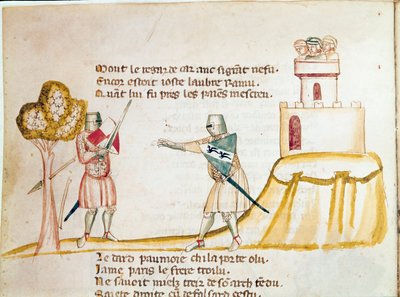 Ingang naar Spanje (miniatuur) door Unknown artist