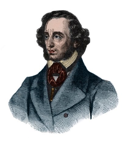 Felix Mendelssohn Bartholdy (1809-1847), kleur lithografie door Unknown artist