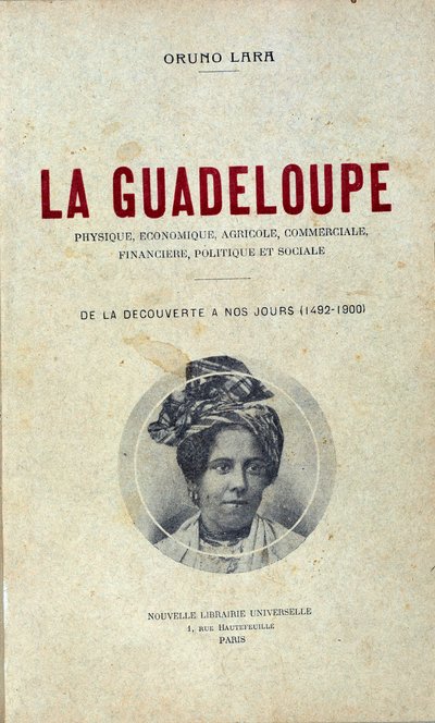 Eerste pagina van het boek van Oruno Lara 