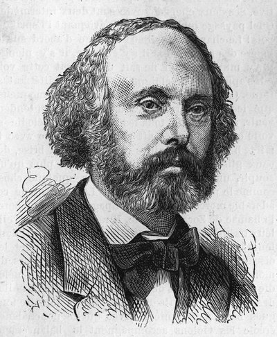 Félicien David, Franse componist 1810-1876 door Unknown artist