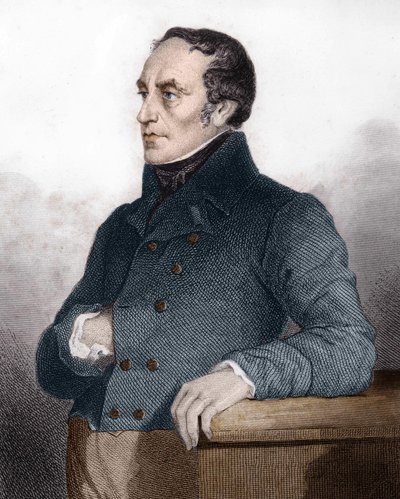 François Guizot (1787 - 1874), Franse politicus en historicus - gravure in 