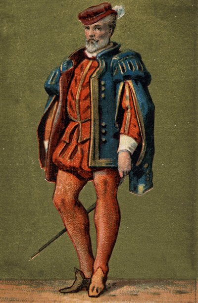 Gaspard de Coligny (1519-1572), Admiraal van Frankrijk. door Unknown artist