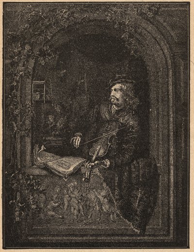Gerard Dou of Gerrit Dou of Dow 1613-1675 Nederlandse Gouden Eeuw schilder door Unknown artist