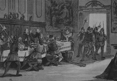 Duitse Boerenoorlog (1524-1526): Verraderlijkheid en verraad van de aartsbisschop van Salzburg door Unknown artist
