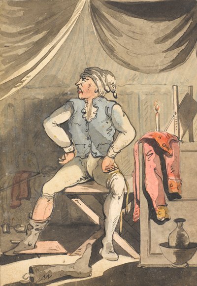 Ga de ronde, zeg je? Wat bedoel je daarmee? - Kun je niet horen dat het regent, schurk? door Unknown