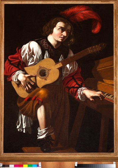 Gitarist door Unknown artist