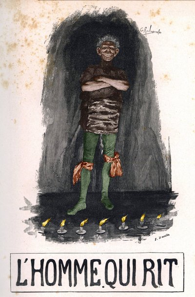 Gwynplaine, omslag van 