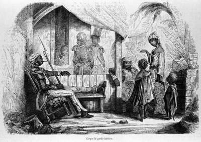 Haïtiaanse Revolutie (1791-1803): Revolutionaire Garde. door Unknown artist