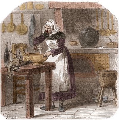 Helene Jegado (1803-1852) Franse huishoudster en seriemoordenaar door Unknown artist