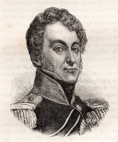 Henri Francois Delaborde 1764-1833 generaal van de Franse Revolutie door Unknown artist