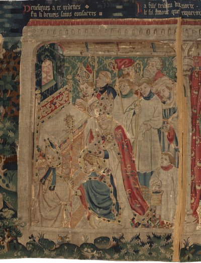 Geschiedenis van Sint Piat en Sint Eleuthère door Unknown artist