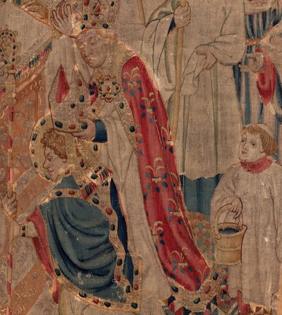 Geschiedenis van Sint Piat en Sint Eleuthère, Scène 10: Sint Eleuthère wordt gewijd als bisschop (D