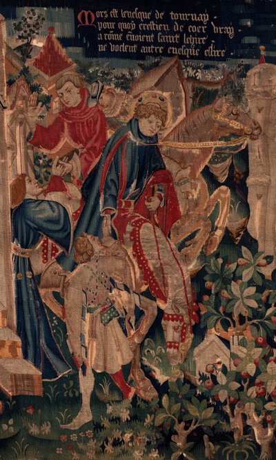 Geschiedenis van Sint Piat en Sint Eleuthère, Scene 8 door Unknown artist