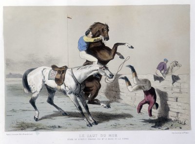 Paardrijden: De sprong over de muur, Steeple - in 