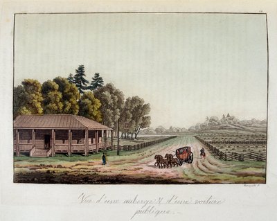Herberg en diligence in de Verenigde Staten - in 
