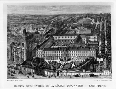 Huis van Onderwijs van het Legioen van Eer, Saint-Denis door Unknown artist