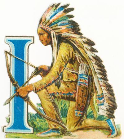 I: Indiaan door Unknown artist