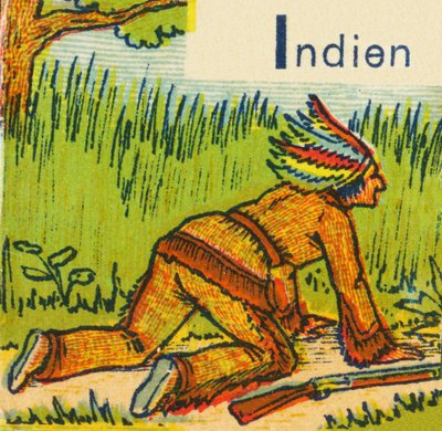 I als Indiaan door Unknown artist