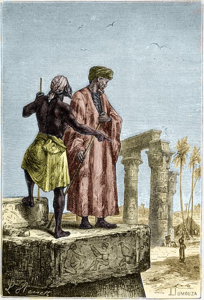 Ibn Battuta (1307-1377) in Egypte - in 