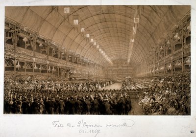 Illustratie van de Internationale Tentoonstelling van 1867 (Exposition Universelle d