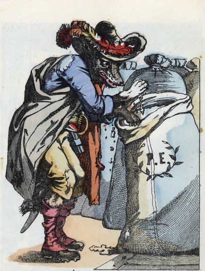 Illustratie van het sprookje 