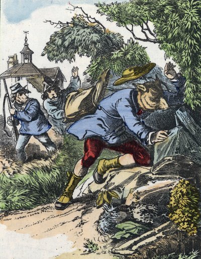 Illustratie van het sprookje 