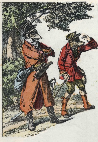 Illustratie van het sprookje 