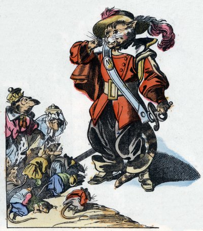 Illustratie van het sprookje 