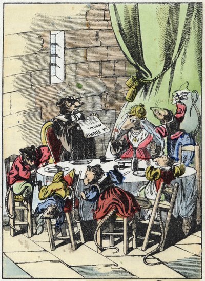 Illustratie van het sprookje 