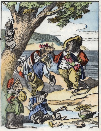 Illustratie van het sprookje 