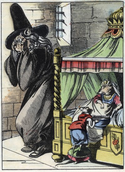 Illustratie van het sprookje 
