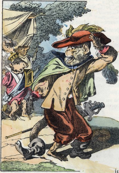 Illustratie van het sprookje 