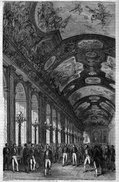 Inhuldiging van het Musée de Versailles op 10 juni. door Unknown artist