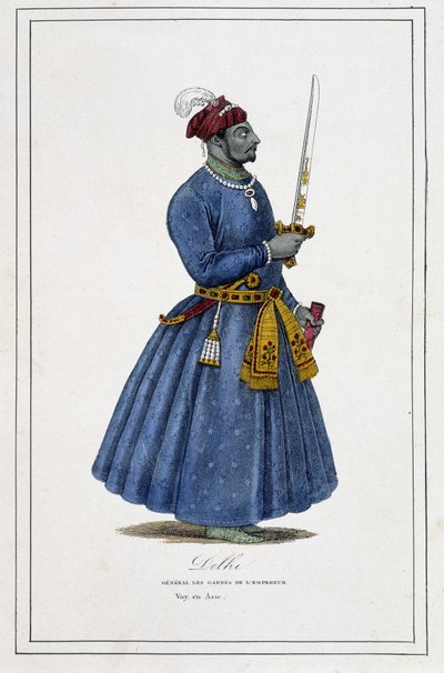 Generaal van de Wachten van de Keizer van Delhi - in 