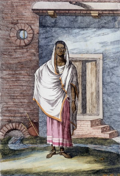 Indiase cultuur en beschaving: Hidjera, ballerina in India. door Unknown artist