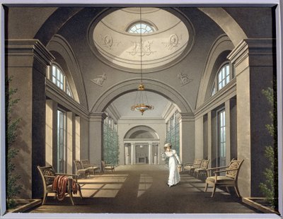Interieur van de volière in het Pavlovsk paleis door Unknown artist