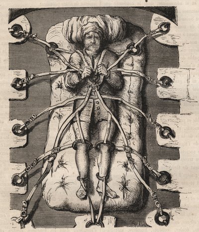 Ondervraging van Robert Francois Damiens door Unknown artist