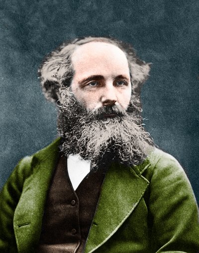 James Clerk Maxwell (1831-1879). Schotse natuurkundige. circa 1875. door Unknown artist