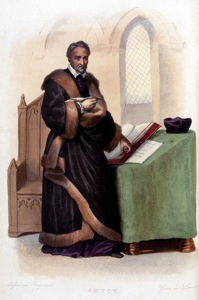 Jacques Amyot (1513-1593), Franse humanist en schrijver, - in 